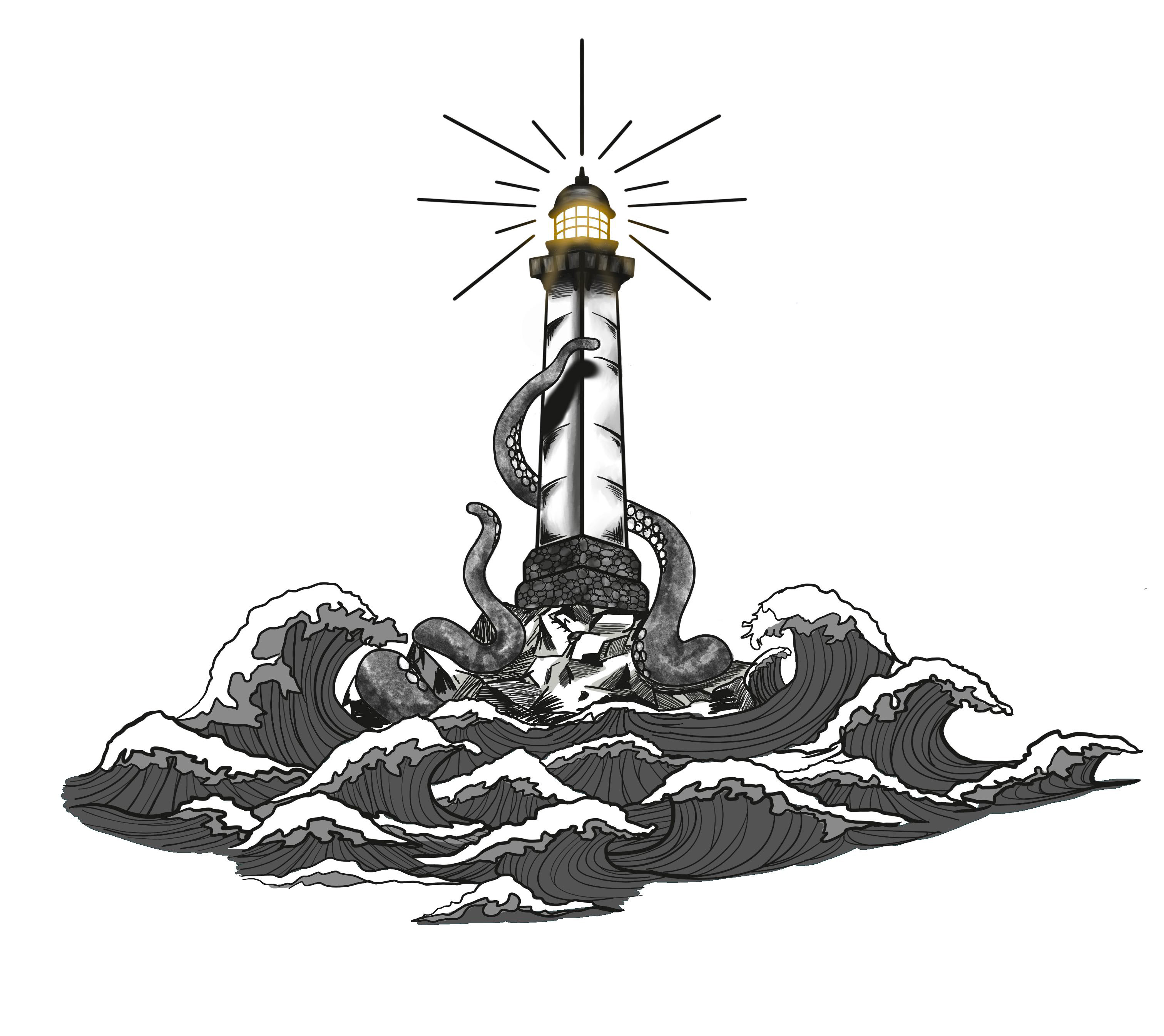 Monochrome Lighthouse